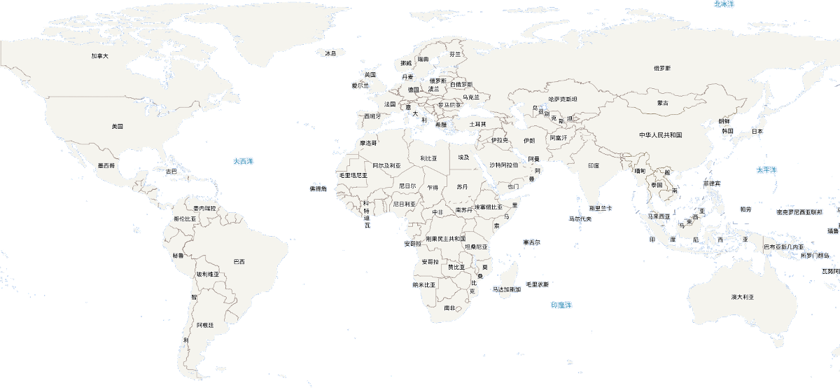 全球网络地图